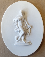 Medaillon Venus nach einem Wedgwood-Relief um 1780