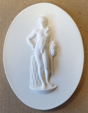 Medaillon Hermes nach einem Wedgwood-Relief um 1780