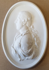 Porträtmedaillon des Sir William Hamilton (1730 - 1803)