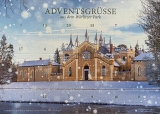 Schokoladen Weihnachtskalender 2026 - Adventsgrüße aus dem Wörlitzer Park
