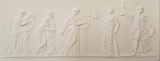 Fünf Musen nach einem Wedgwood-Relief um 1780